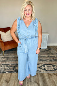 Johanna Chambray Jumpsuit