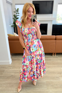 Walk in the Flowers Maxi Dress