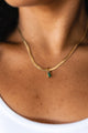 A Moment Like This Pendant Necklace in Green