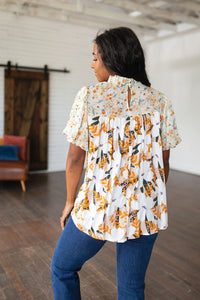 Daydreamer Mixed Floral Top