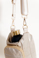 Gotcha Girl Puffer Tumbler Tote in Gold