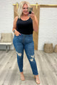 Colt High Rise Button Fly Distressed Boyfriend Jeans