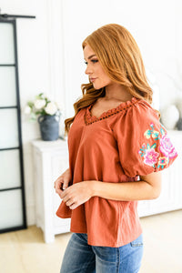 Luisa Embroidered Blouse