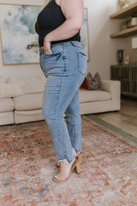 Mariah Mid Rise Cool Relaxed Jeans