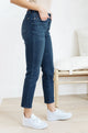 Mid-Rise Relaxed Fit Mineral Wash Jeans