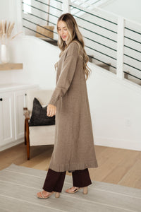 Perfectly Resolved Duster Cardigan