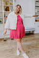 Think Pink Sleeveless Skort Dress