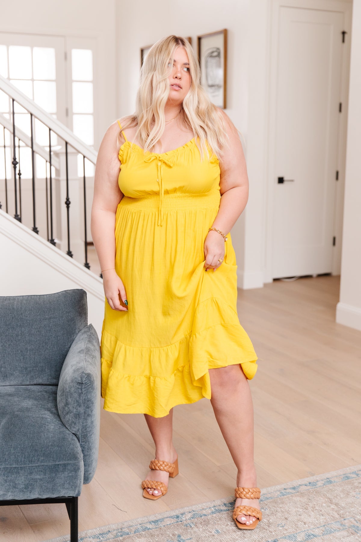 Warmer Days Ahead Midi Dress – Punch! Boutique