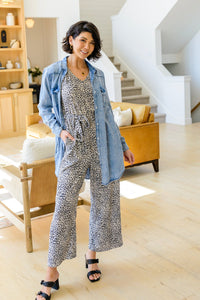 Wild Thing Animal Print Jumpsuit